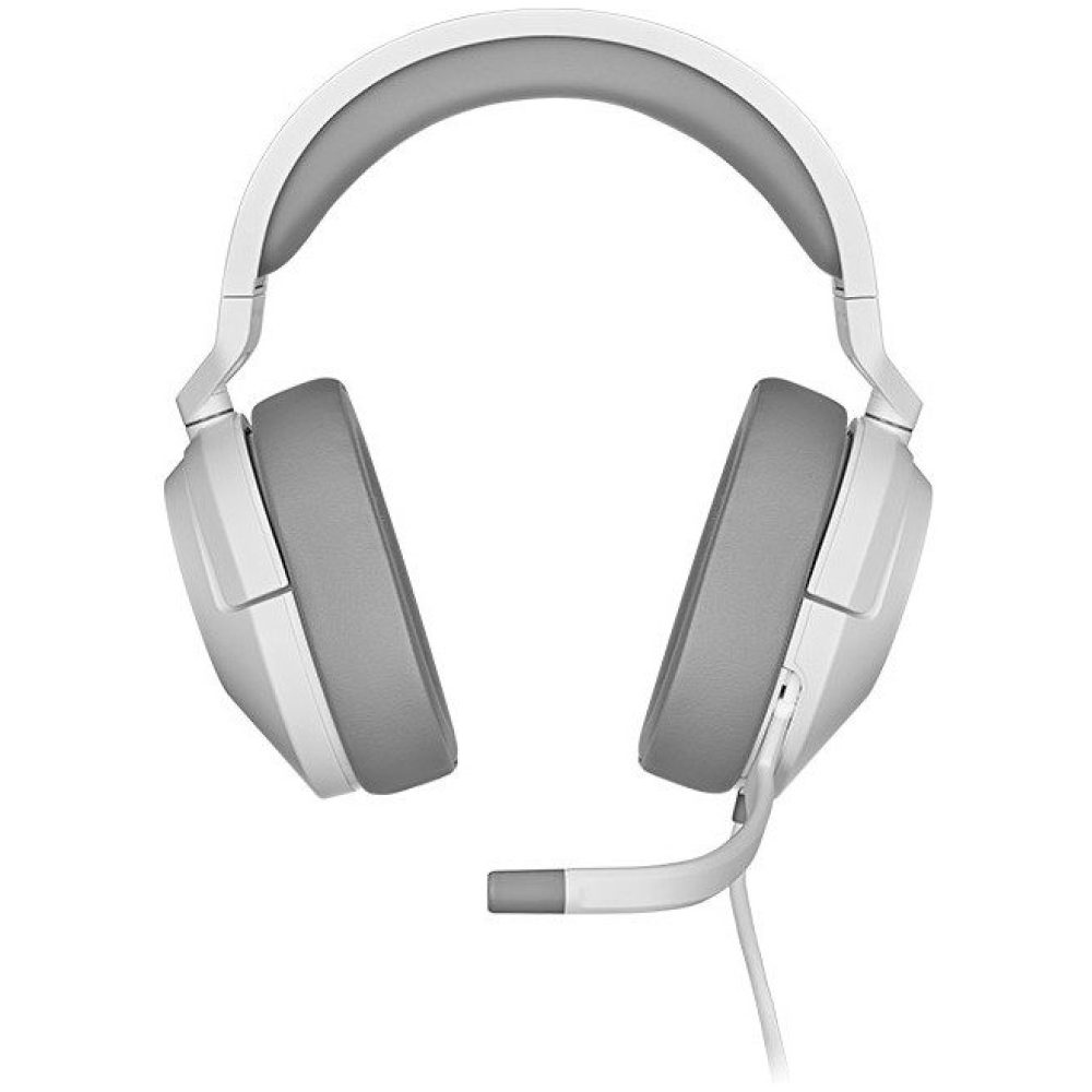 Corsair hs55 stereo white - auriculares gaming