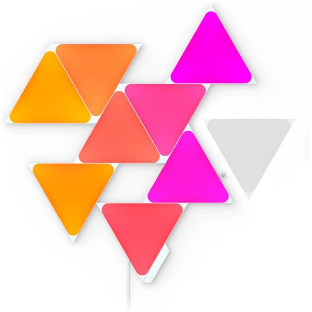 Nanoleaf shapes triángulos starter kit (9) - panel de iluminación